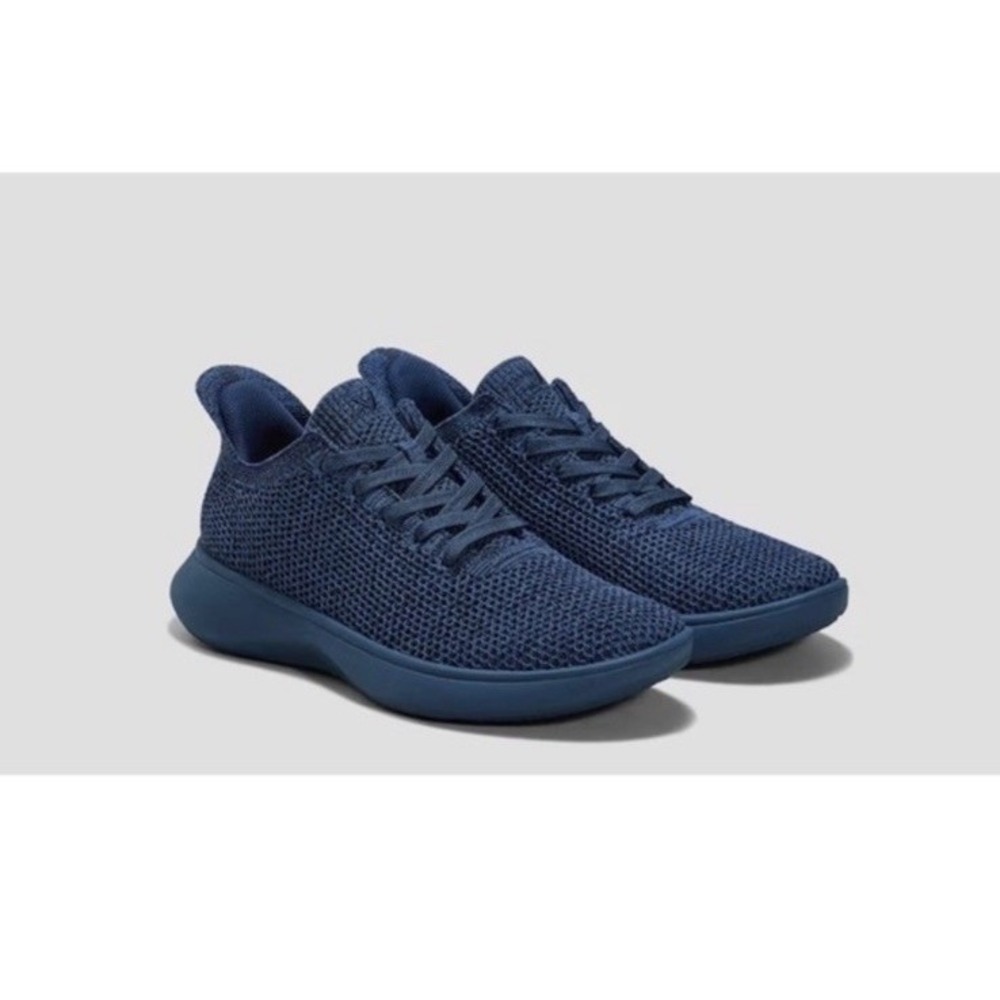 Vivaia Unisex Sneaker Sliders Urban Navy Blue Mesh Knit Women's Size 9 Women 40